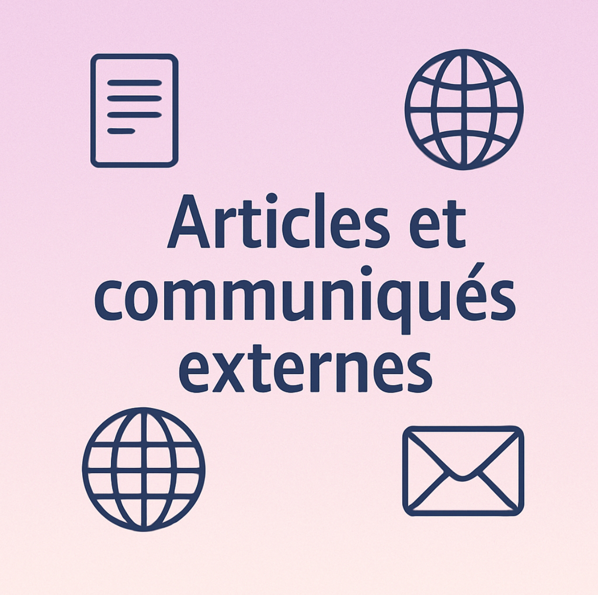 Icône ARTICLES-ET-COMMUNIQUES-EXTERNES