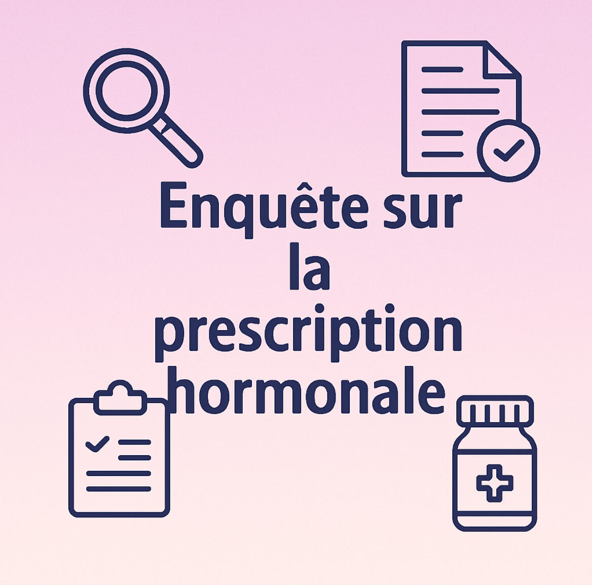enquête prescription hormonale